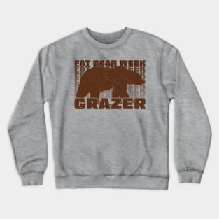 Fat Bear Week winner is grazer Crewneck Sweatshirt